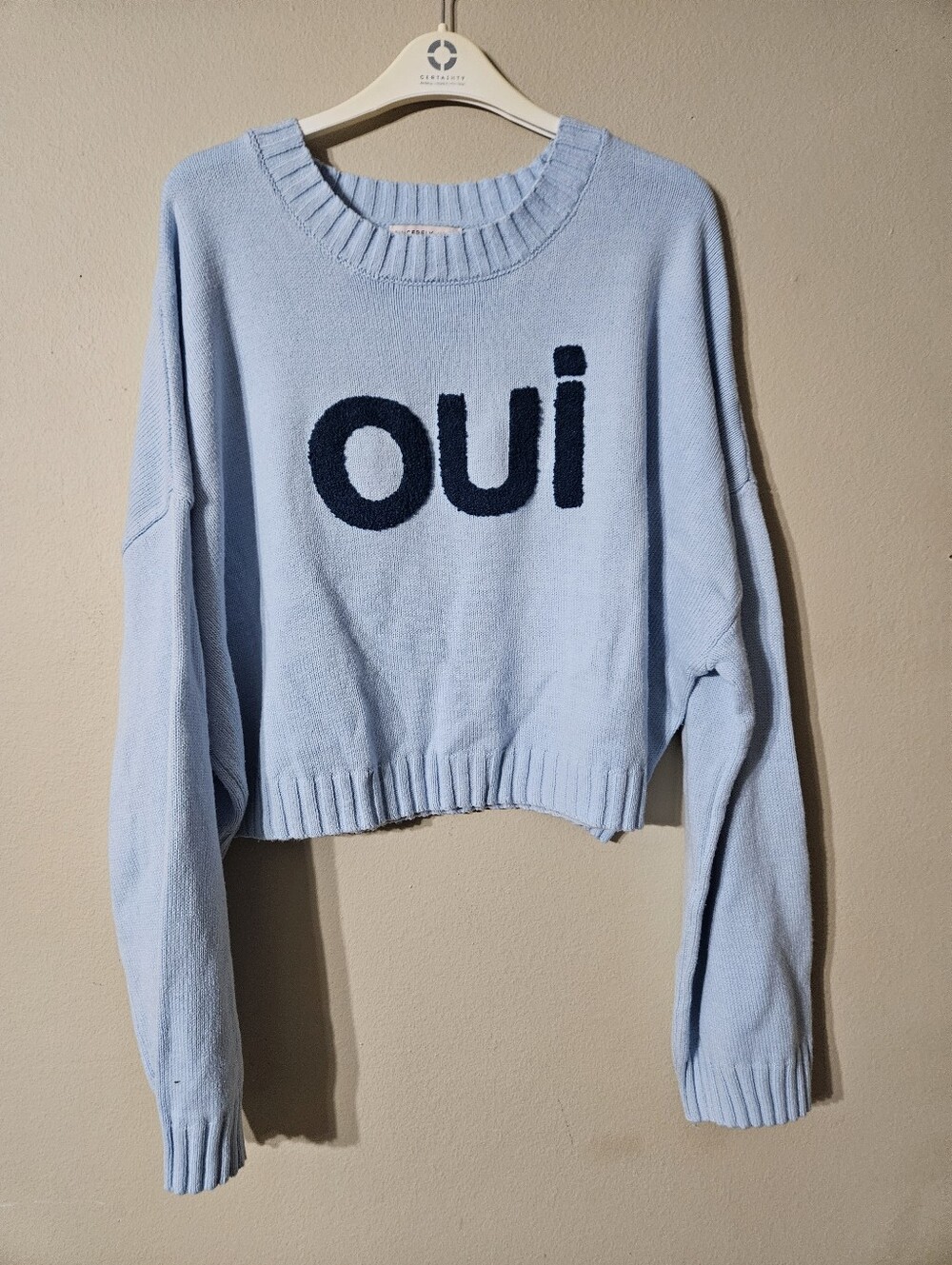 Sincerely Jules Oversized Cropped Sweater XL